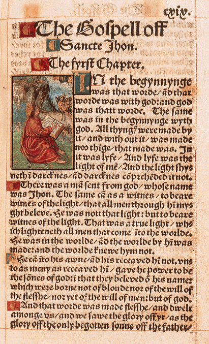 first page of john
